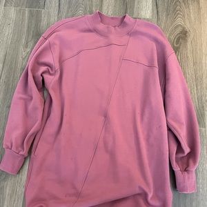 Lululemon Broken beats pink Sweater dress